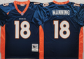 Denver Broncos Blue #18 MANNING Jersey