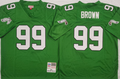 Philadelphia Eagles Green #99 BROWN Jersey