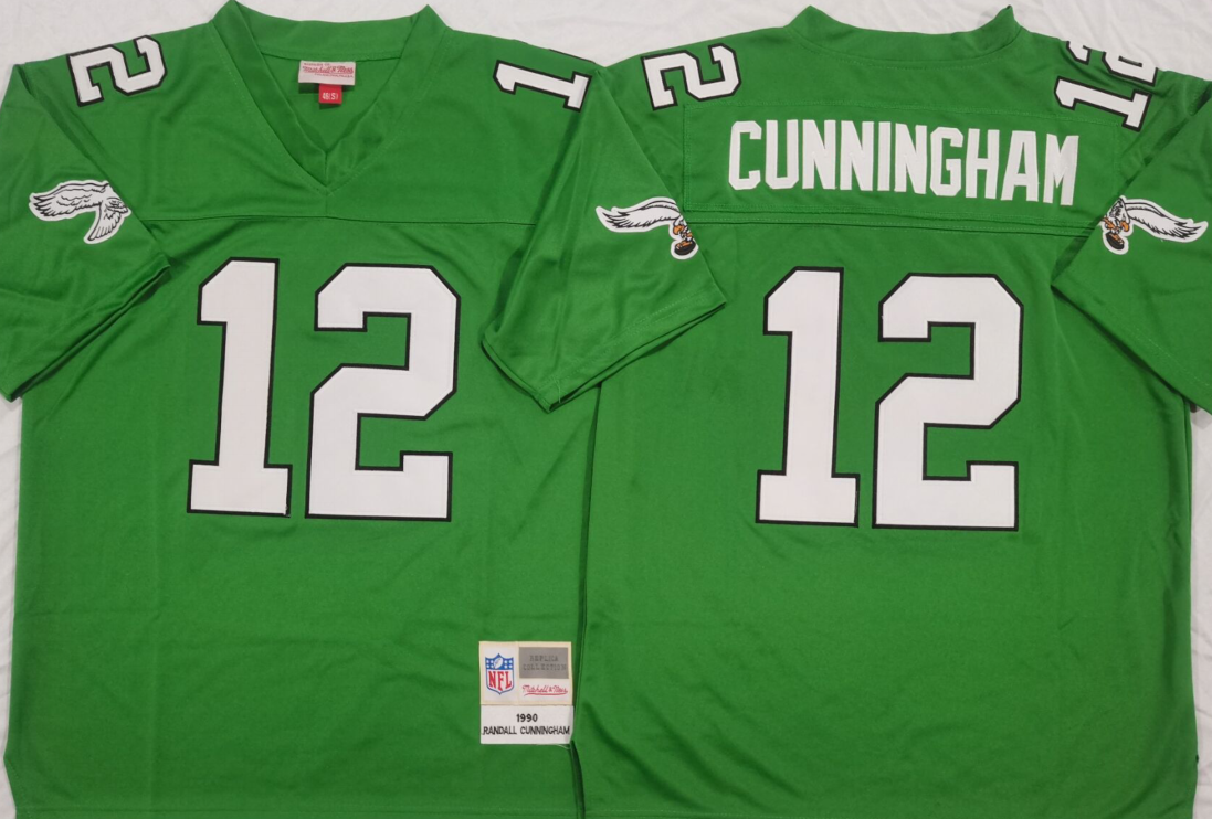 Philadelphia Eagles Green #12 CUNNINGHAM 63523096 Jersey