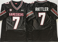 South Carolina Gamecock Black #7 RATTLER Jersey