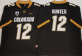 COLORADO BUFFALOES Black #12 HUNTER Jersey