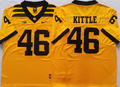 Iowa Hawkeyes Yellow #46 KITTLE Jersey