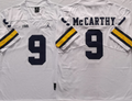 Michigan Wolverines White #9 McCARTHY Jersey
