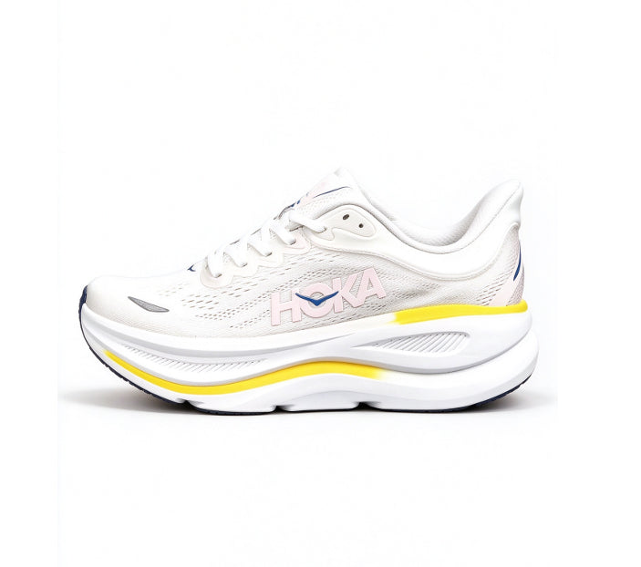 HOKA ONE ONE Women's Bondi 9 "White / Grout"