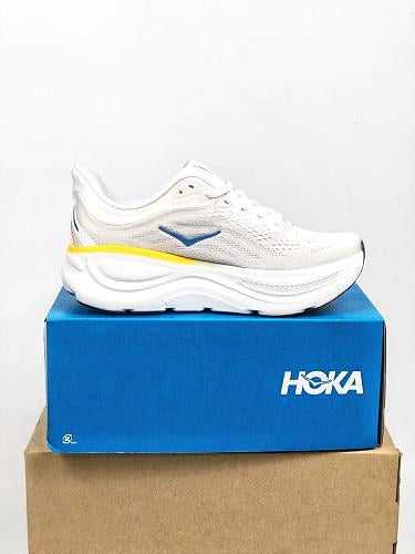 HOKA ONE ONE Women's Bondi 9 "White / Grout"