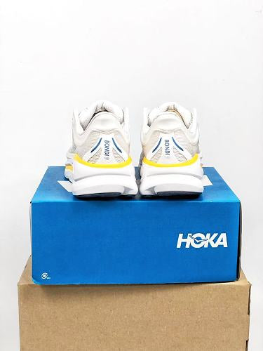 HOKA ONE ONE Women's Bondi 9 "White / Grout"