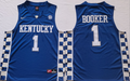 Kentucky Wildcats Blue #1 BOOKER Jersey