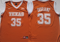 Texas Longhorns Yellow #35 DURANT Jersey