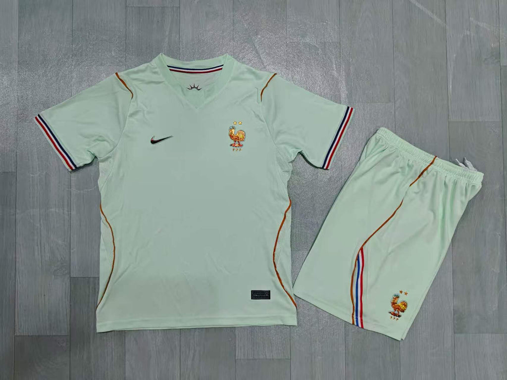 KIDS France  Away Kit – Mint Green