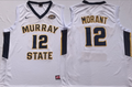 Murray State Racers White #12 MORANT Jersey