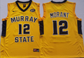 Murray State Racers Yellow #12 MORANT Jersey