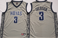 Georgetown Hoyas GRAY #3 IVERSON Jersey