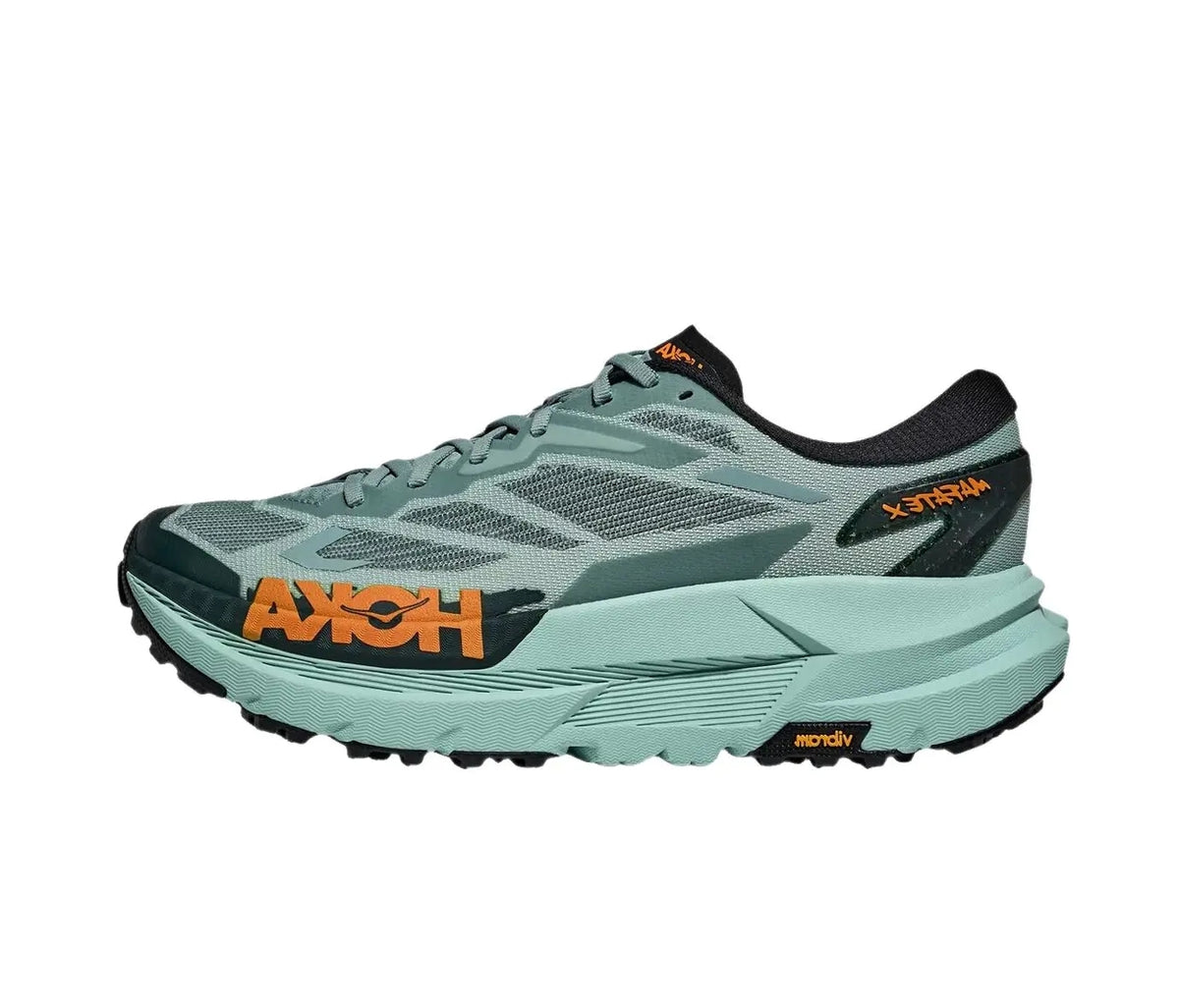 Hoka Mafate X Green/Moss/Orange