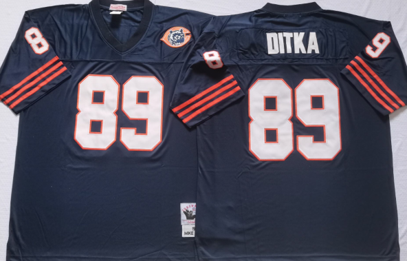 Chicago Bears Blue 89 DITKA Jersey