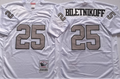 Oakland Raiders White #25 BILETNIKOFF Jersey