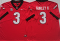 Georgia Bulldogs Red #3 GURLEY II Jersey