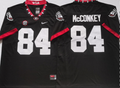 Georgia Bulldogs Black 84 McCONKEY Jersey