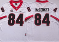 Georgia Bulldogs White #84 McCONKEY Jersey