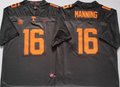 Tennessee Volunteers GRAY #16 MANNING Jersey