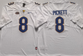 Pittsburgh Panthers White #8 PICKETT Jersey