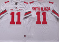 Ohio State Buckeyes White #11 SMITH-NJIGBA Jersey