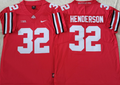 Ohio State Buckeyes Red #32 HENDERSON Jersey