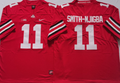Ohio State Buckeyes Red #11 SMITH-NJIGBA Jersey