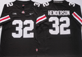 Ohio State Buckeyes Black 32 HENDERSON Jersey