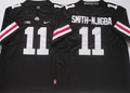 Ohio State Buckeyes Black 11 SMITH-NJIGBA Jersey