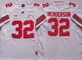 Ohio State Buckeyes White #32 HENDERSON Jersey