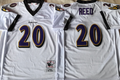 BALTIMORE RAVENS White #20 REED Jersey