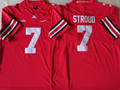 Ohio State Buckeyes Red #7 STROUD Jersey