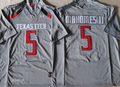 Texas Tech Red Raiders GRAY #5 MAHOMES II Jersey