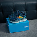 HOKA "Navy Rainbow" Lifestyle Sneakers