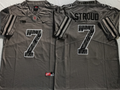 Ohio State Buckeyes GRAY #7 STROUD Jersey