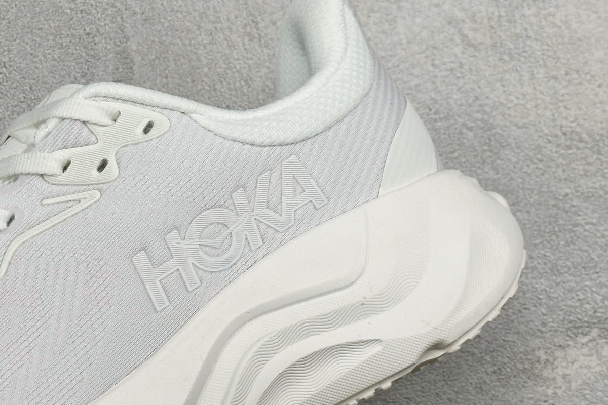 HOKA Arahi 8 Triple White Stability Road Running Shoes