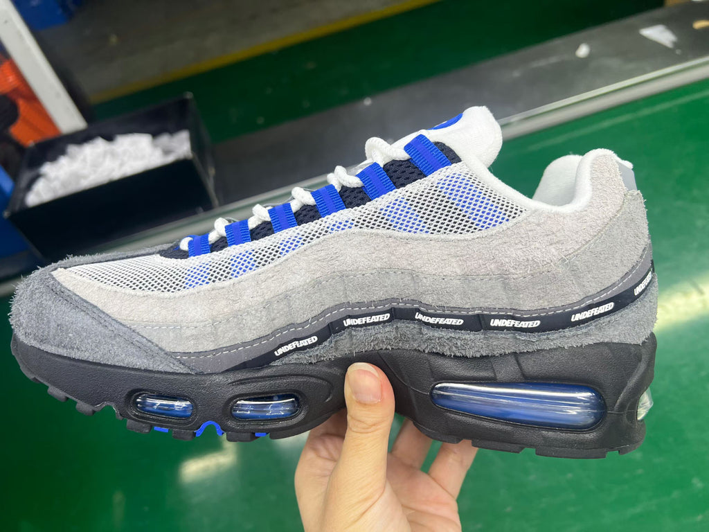 BCFC Retro Gray Blue Air Cushion Casual Sneakers