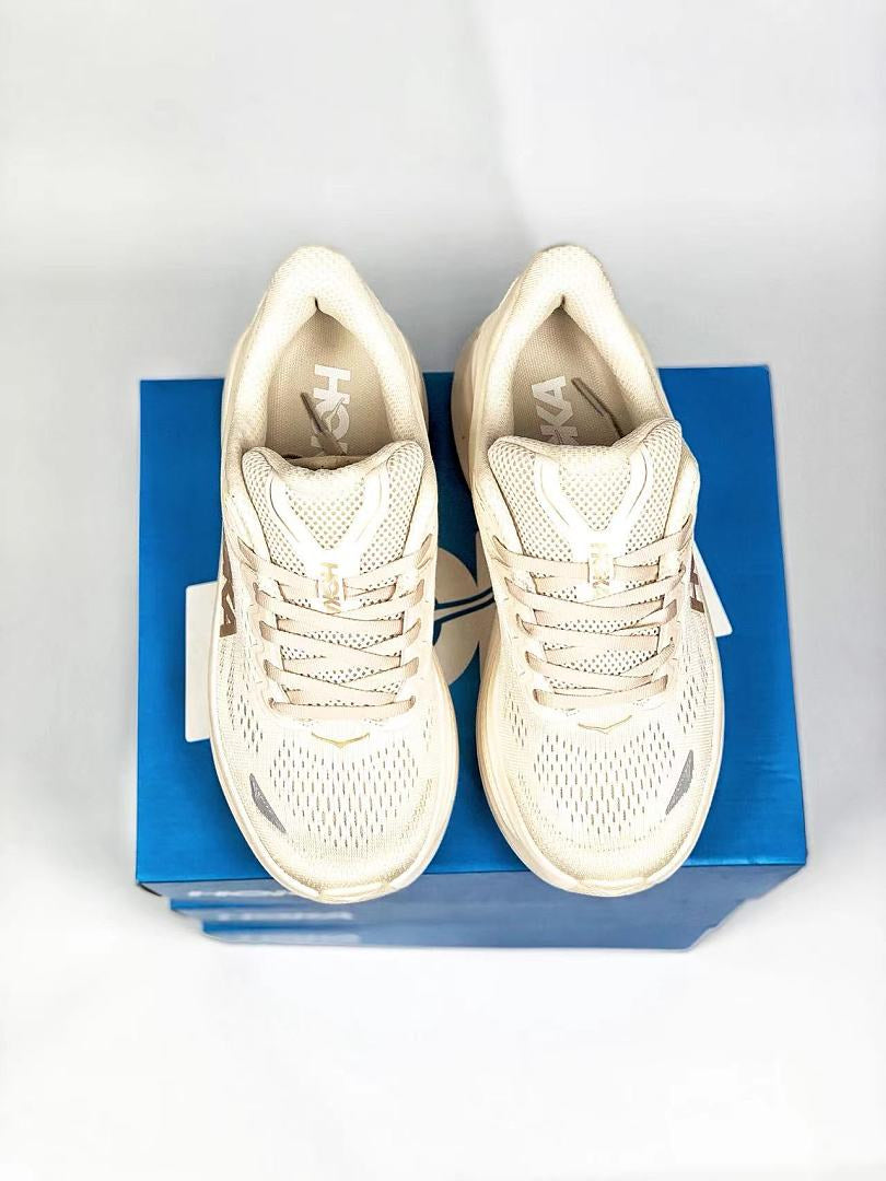 HOKA ONE ONE Women's Bondi 9 "Oat Milk / Rose Gold"