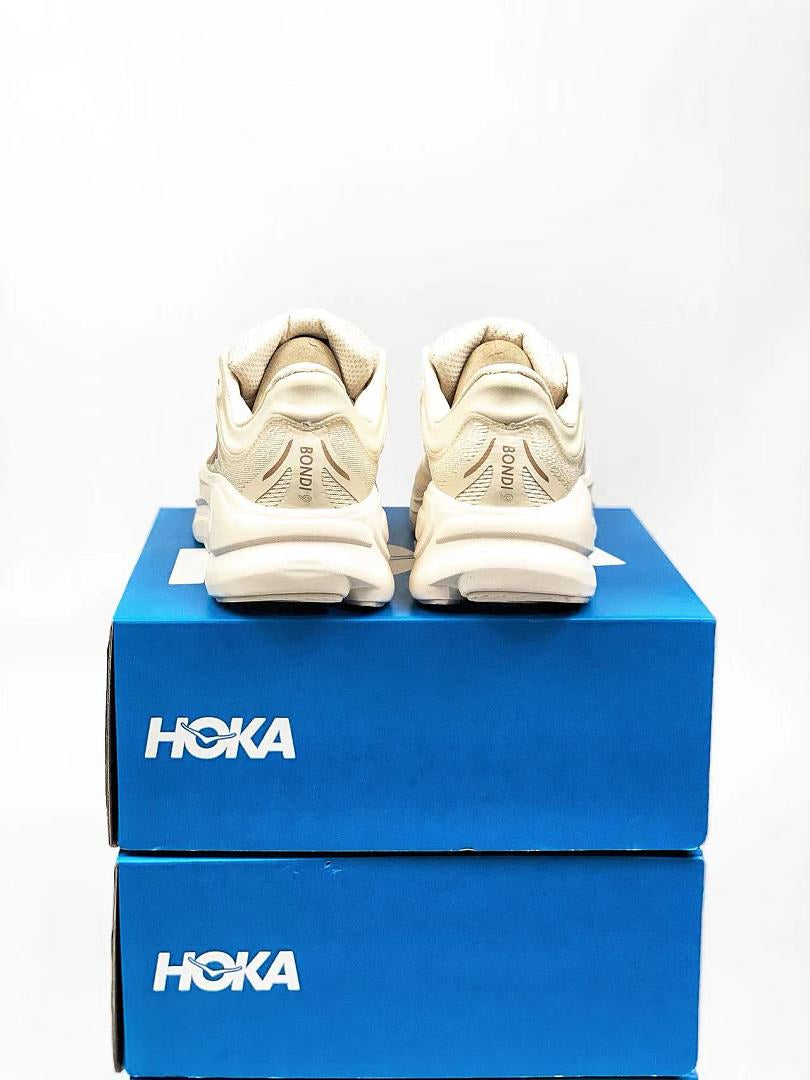 HOKA ONE ONE Women's Bondi 9 "Oat Milk / Rose Gold"