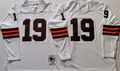 Cleveland browns White #19 KOSAR Jersey