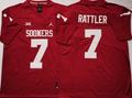 Oklahoma Sooners Red #7 RATTLER Jersey
