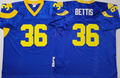 san louis rams Blue #36 BETTIS Jersey