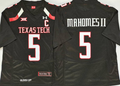 North Carolina Tar Heels Black #5 MAHOMES II Jersey
