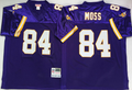 Minnesota Vikings Purple #84 MOSS Jersey