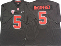 Stanford Cardinals Black #5 MCCAFFREY Jersey