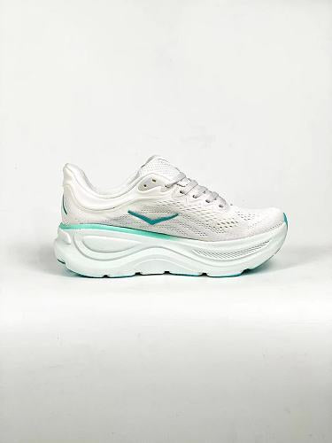 HOKA ONE ONE Women's Bondi 9 "White / Mint Leaf"