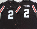 Ohio State Buckeyes Black #2 YOUNG Jersey
