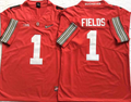 Ohio State Buckeyes Red #1 FIELDS Jersey