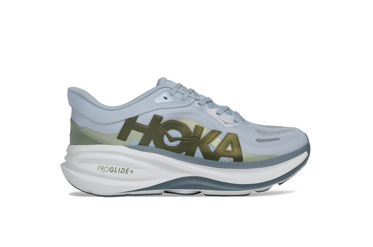 HOKA Clifton Pro "Glacier Blue / Olive Green"