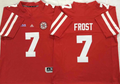 Nebraska Huskers Red #7 FROST Jersey